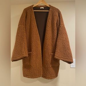 Sherpa cardigan